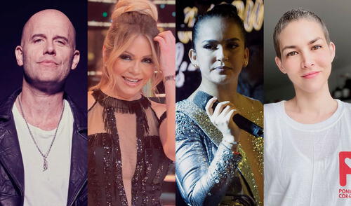 Artistas, personalidades de la TV, farándula e influencer hicieron sentir su voz ante la crisis política en nuestro país. Foto: composición de La República