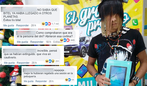 Vía Facebook: usuarios se burlan del ganador de Bitel y empresa envía contundente mensaje [FOTOS]