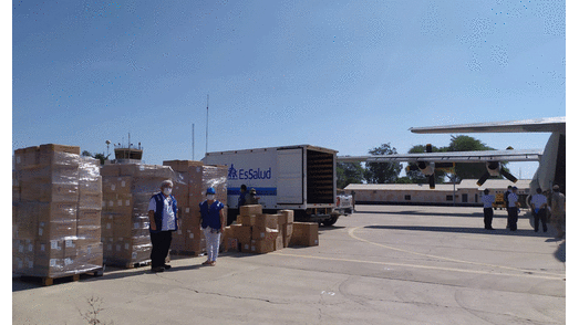 En las proximas horas llegara mas implementos de proteccion personal.