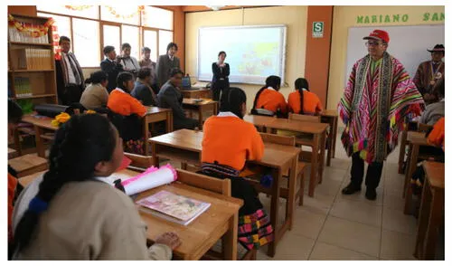  Inauguran moderno colegio en el distrito cusqueño de Urcos