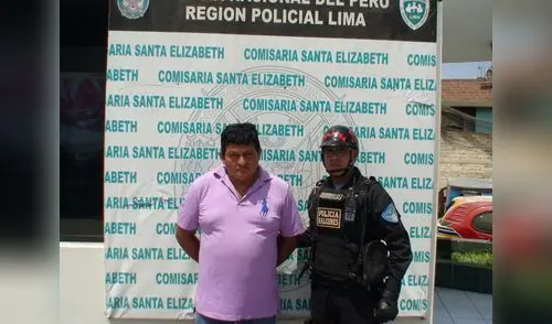 SJL: Policía captura a requisitoriado por violación a menor de edad SJL: Policía captura a requisitoriado por violación a menor de edad