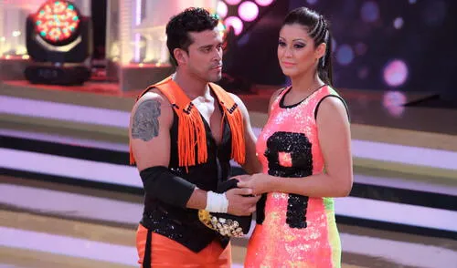 Karla Tarazona y Christian Domínguez se reunieron por el cumpleaños de su hijo [FOTOS]