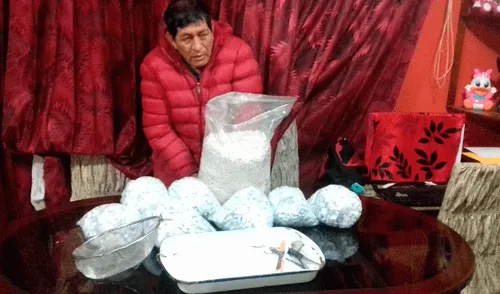 Se incautó más de diez kilos de pasta básica de cocaína.