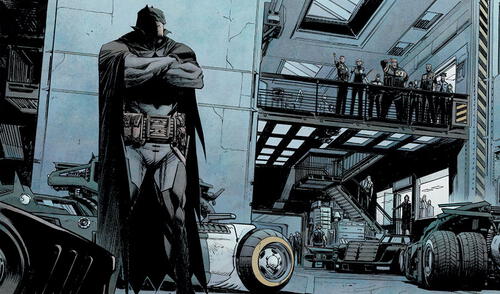 El Batimóvil es uno de los mejores vehículos con los que cuenta Batman. El Batimóvil es uno de los mejores vehículos con los que cuenta Batman.