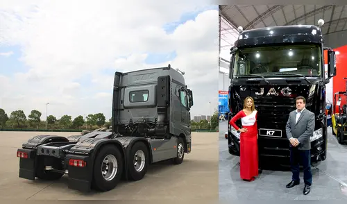 JAC presente en el Perú Cargo Week con su tracto camión más potente
