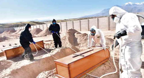 CEMENTERIO. Jueza Apaza ordenó suspender los entierros CEMENTERIO. Jueza Apaza ordenó suspender los entierros