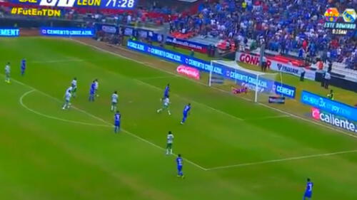 Cruz Azul vs León: Adrián Aldrete consiguió el empate con algo de suerte [VIDEO]