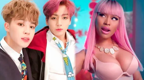 Miembros de BTS caen rendidos ante las destrezas de Nicki Minaj