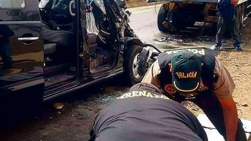 Piura: Un muerto y cuatro heridos deja choque de vehículos Piura: Un muerto y cuatro heridos deja choque de vehículos