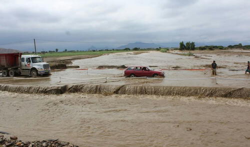 La Libertad: desbordes del rio Chicama afectan 10 mil hectáreas de cultivos