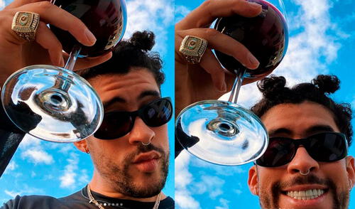 Bad Bunny festejó el éxito de su carrera musical con un divertido video que publicó en sus redes sociales. Foto: @badbunnypr Instagram