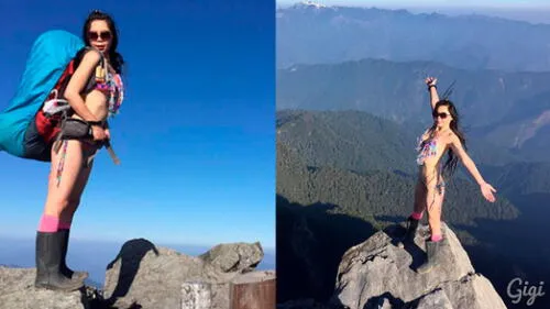 Famosa ‘montañista en bikini’ murió congelada tras caer por un barranco