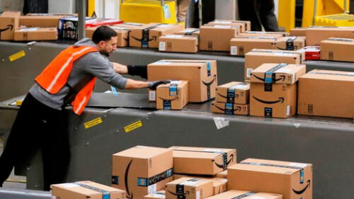 Amazon aumentará cantidad de trabajadores para satisfacer demandas ante avance del COVID-19. Foto: Difusión