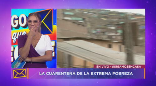La conductora de Tengo algo que decirte no pudo evitar las lágrimas por el sensible caso de una abuela y sus 4 nietos.