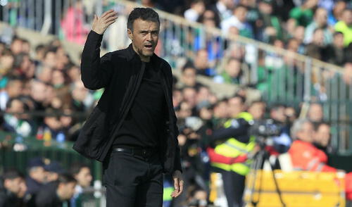 Luis Enrique explica las rotaciones en el Barcelona