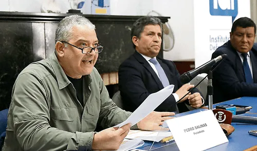 Pedro Salinas dice que la denuncia del obispo Eguren es “sintomática” 