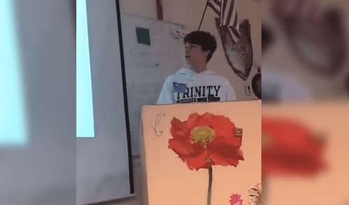 YouTube Viral: Escolar hace exposición sobre Mia Khalifa y genera risa a miles