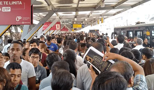 Estación del Metropolitano de Lima eliminó fila de sentados [VIDEO]