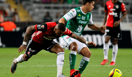 Atlas perdió 2 a 1 ante León en el debut de Alexi Gómez por la Liga MX