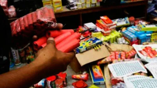 Incineran más de media tonelada de pirotécnicos en Piura Incineran más de media tonelada de pirotécnicos en Piura