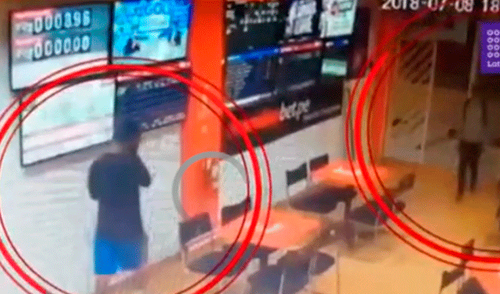 Los Olivos: asaltan casa de apuestas deportivas ubicada a una cuadra de caseta policial [VIDEO]