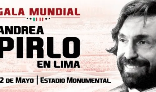 Universitario de Deportes: se canceló el amistoso con Andrea Pirlo 