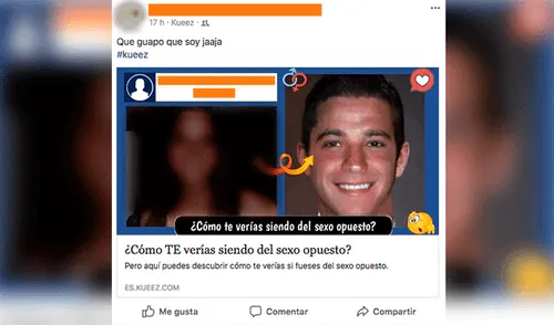Facebook: El peligro de haber jugado 'Cómo te verías si fueras del sexo opuesto?' Facebook: El peligro de haber jugado 'Cómo te verías si fueras del sexo opuesto?'