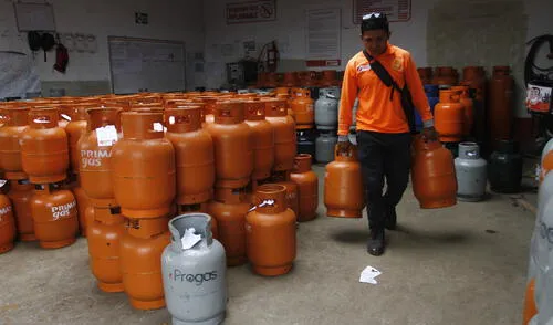 Balones de gas suben entre S/ 0,50 hasta S/ 3