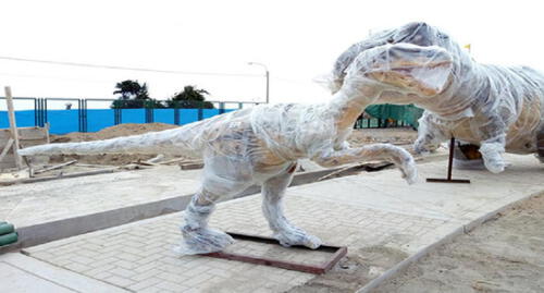 Arequipa: Dinosaurios de Mollendo no serán retirados por electo alcalde Arequipa: Dinosaurios de Mollendo no serán retirados por electo alcalde