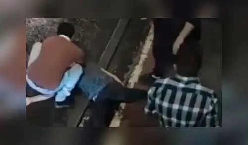 Policía golpea a civil hasta dejarlo inconsciente [VIDEO]