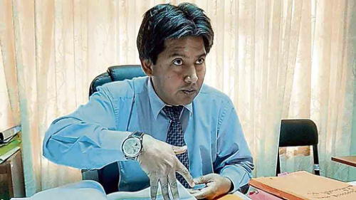 Procesado. Ubaldo Colquehuanca es investigado.