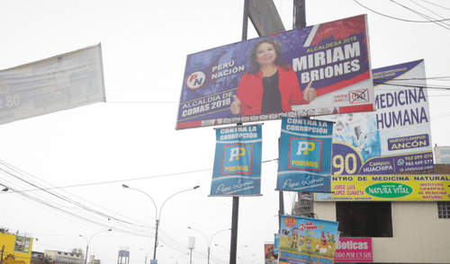 Elecciones 2018: Candidatos estarán obligados a quitar publicidad al finalizar votaciones