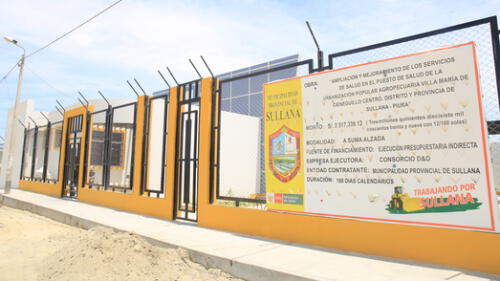 Pobladores de Sullana serán beneficiados con  moderno centro de salud 