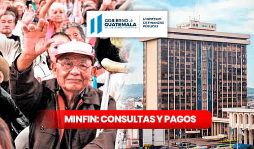MINFIN: ¿cómo consultar jubilados y constancia de pagos en línea?