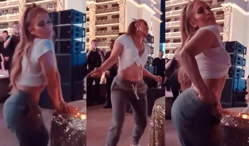 Jennifer Lopez y el atrevido baile que hizo en evento [VIDEO]
