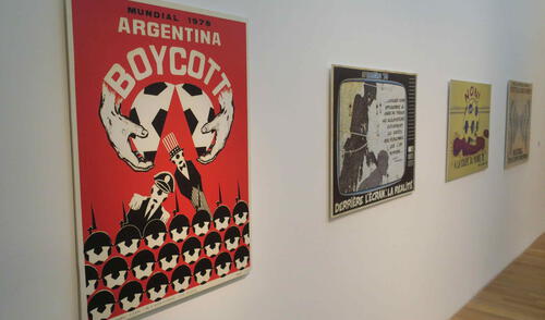 "Tiren papelitos", muestra revive la fiesta y el horror del Mundial 78