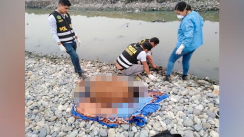 Hallan cadáver en playa de Barranca. Créditos: Tito Virú.