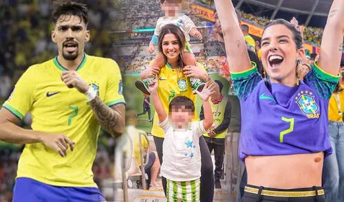 María Eduarda Fournier, la esposa de Paquetá, está en Qatar acompañando al futbolista mientras se desarrolla el Mundial.