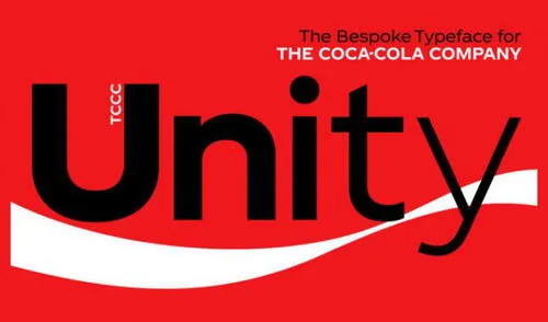 TCCC Unity, la nueva tipografía personalizada de Coca-Cola