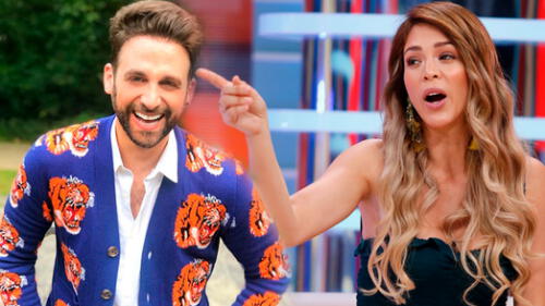 Rodrigo González y Sheyla Rojas