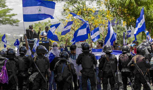 Nicaragua: Anonymous ataca el portal de la Policía Nacional 