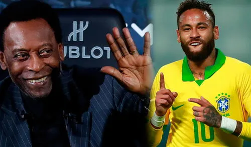 Pelé cumplió 80 años y recibió un especial saludo por parte de Neymar. Foto: AFP/Composición La República. Neymar saludó a Pelé
