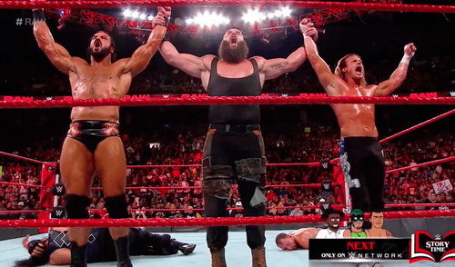 WWE RAW: Braun Strowman destruyó a The Shield con ayuda de Ziggler y Mcintyre 