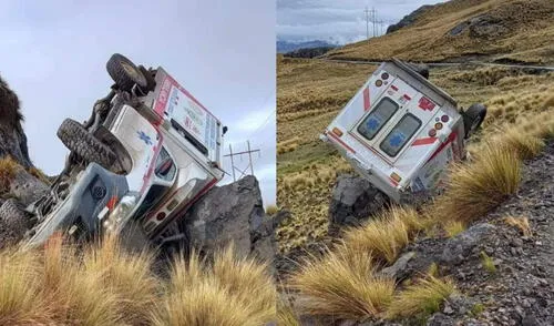 Accidente de tránsito se registró en la vía se registró en la ruta Livitaca-Sicuani, en Cusco.