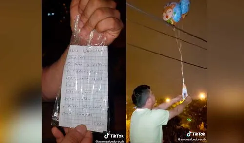 TikTok viral: padre lanza globo al cielo para ‘saludar’ por Navidad a su hijo fallecido