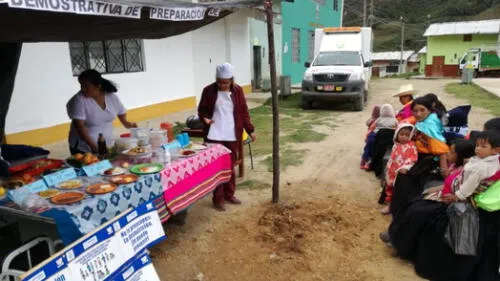 Lambayeque: promueven consumo de alimentos ricos en hierro