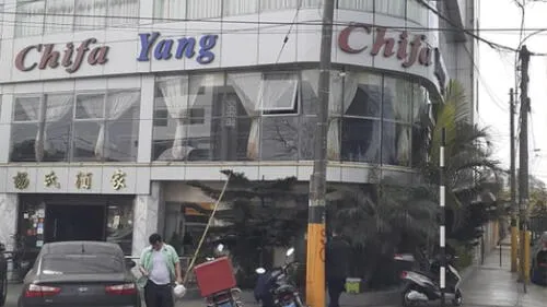 Chifa : cierran local. Chifa : cierran local.