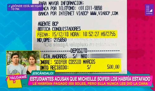 Estudiantes acusaron a Michelle Soifer por estafa [VIDEOS]