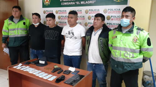 Sujetos llegaron en dos vehículos para amedrentar a posesionarios de inmueble.