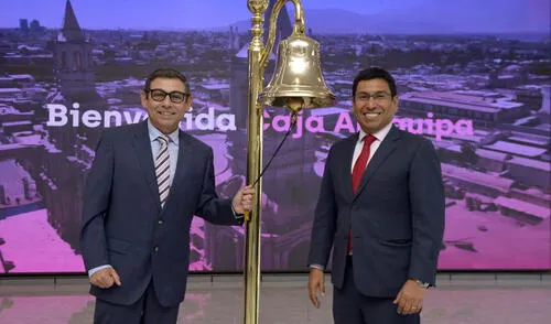 Representantes de Caja Arequipa. Foto: Caja Arequipa Representantes de Caja Arequipa